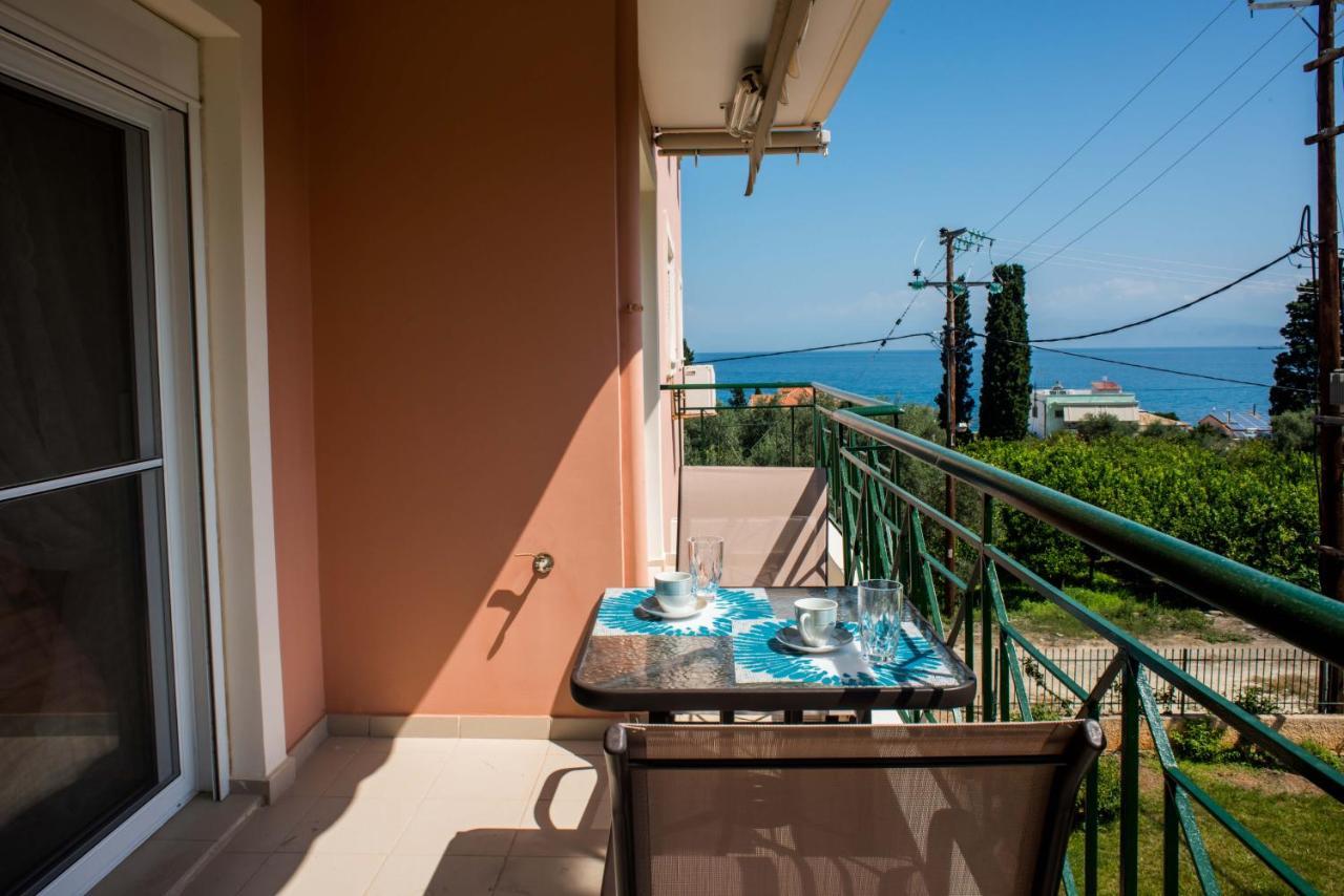 Lovely Apartment Next To The Sea Lygia Korinthias Ligia  Exterior foto
